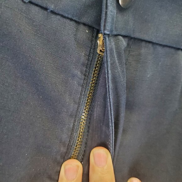 5.11 Tactical Pants Mens 38x32 Navy Blue Cargo Pockets Ripstop Workwear - Picture 11 of 13